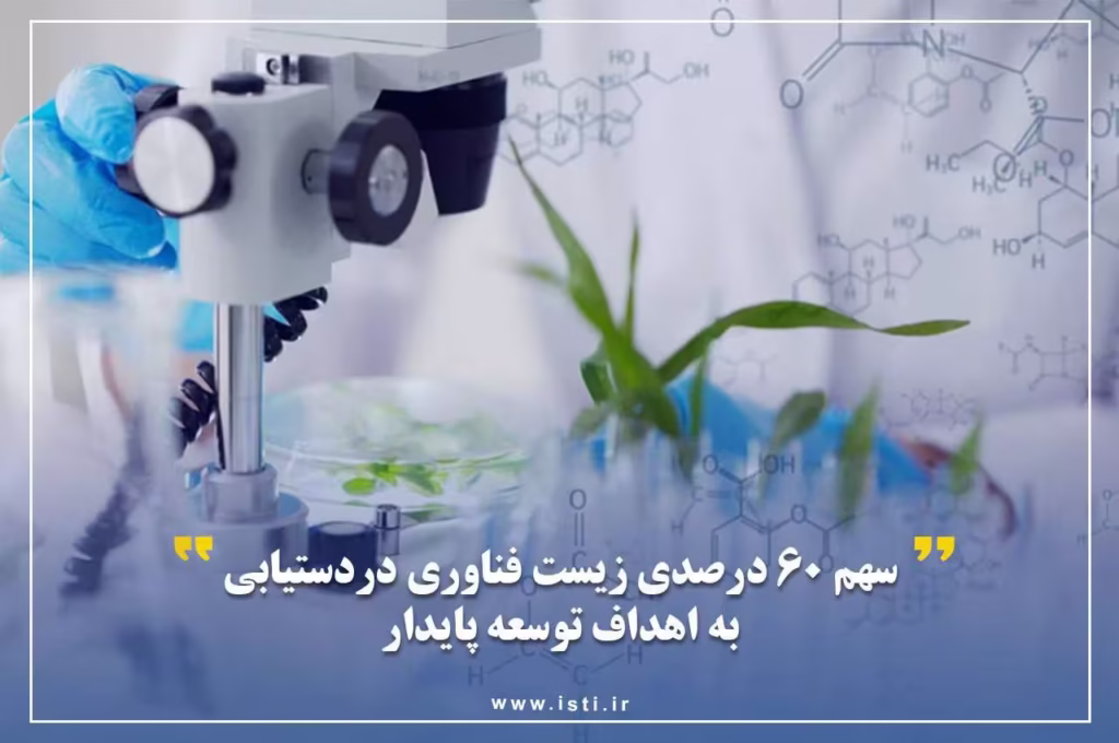 سهم 60 درصدی زیست فناوری در دستیابی به اهداف توسعه پایدار