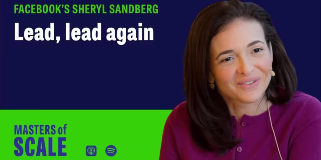 ترجمه پادکست رهبری، و باز هم رهبری (Lead, lead again) گفت و گوی شریل سندبرگ با رید هافمن